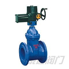 RVEX electric resilient seated gate valve