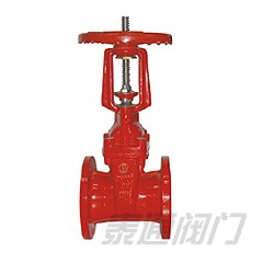 RRHX rising stem resilient seated gate valve
